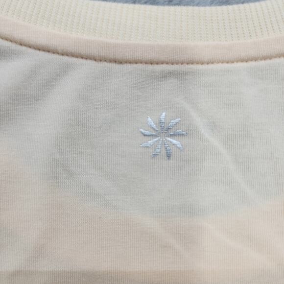 Athleta Foresthill Ascent Tank Top Cream Sleeveless Wool Nylon Stretch Hiking - Picture 4 of 9